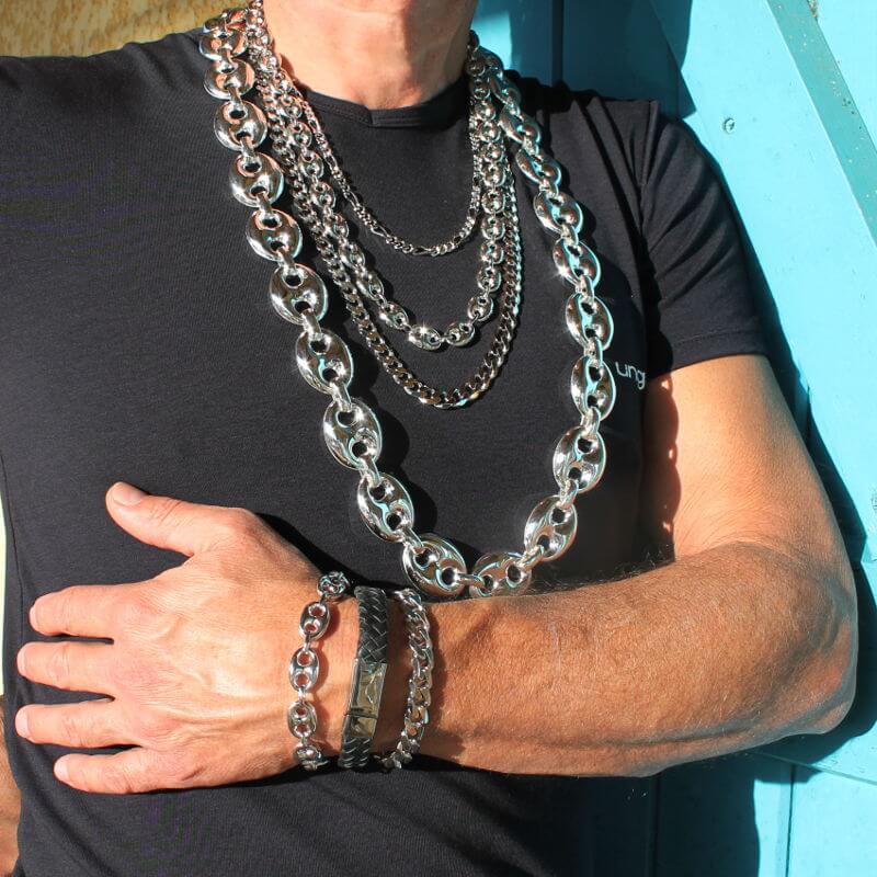 Bijouterie Chaine Or Homme Grain De CafÃ© Chaine Grain Chaine