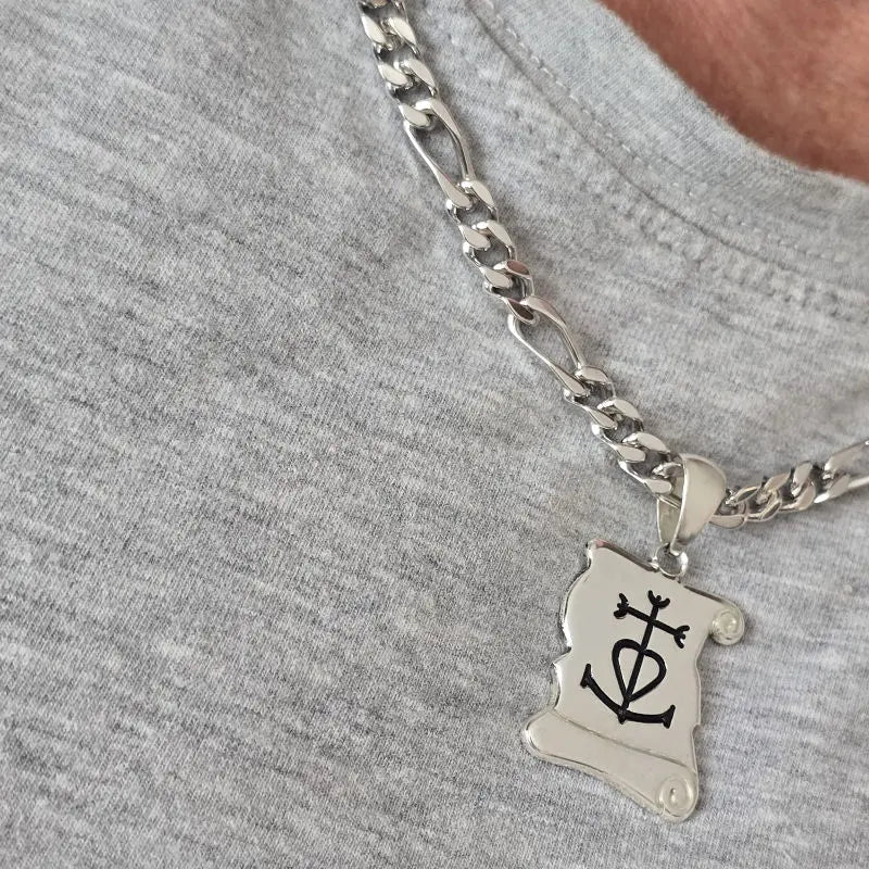 Pendentif Croix De Camargue Argent 925 Rhodié - Neuf Avec étiquettes, Unisexe