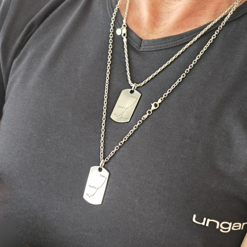 Pendentif Chaîne d'ancre Enchaînée, grand modèle | Hermès France