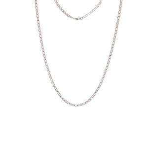 Chaîne maille marine pour homme en argent 925 / option rhodié