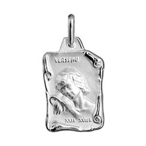 Pendentif en Argent avec le signe astrologique Verseau