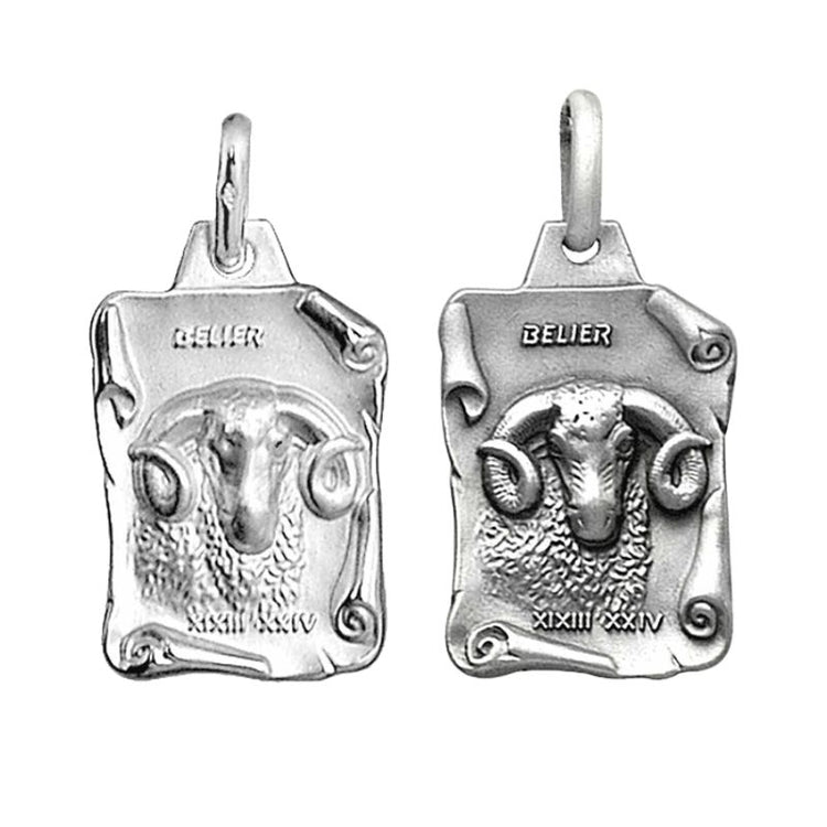 Pendentif Astrologique Argent Bélier