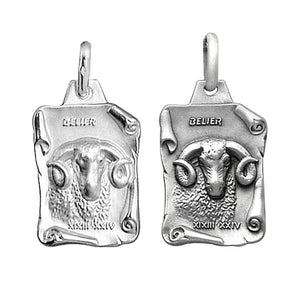 Pendentif Astrologique Argent Bélier