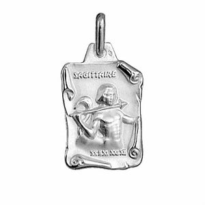 Pendentif du zodiaque en argent sagittaire