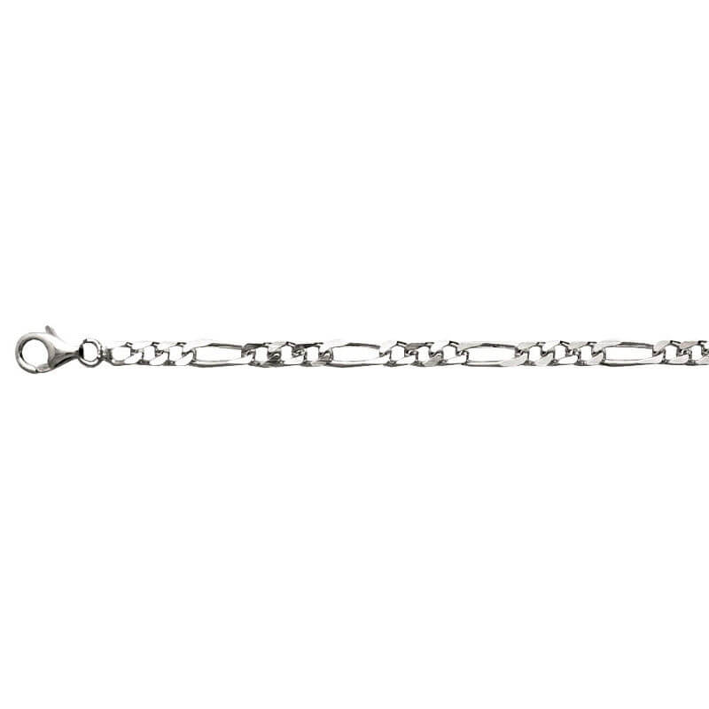 Chaine Figaro Argent Homme Chaine Figaro Chaine Argent Homme Fine Chaîne Maille Figaro Chaine