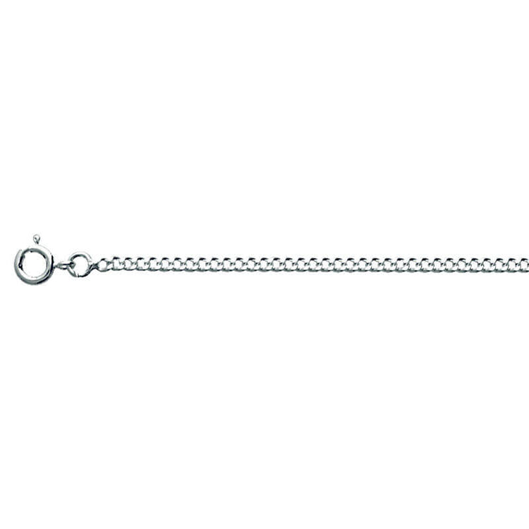 Chaîne fine de 2mm pour pendentif en argent massif MURAT