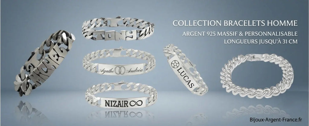 Bracelets en argent 925 massif pour homme : quel style choisir ?
