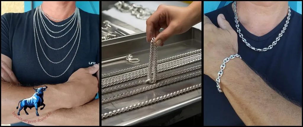 Comment identifier une chaîne en argent véritable avant d'acheter ?