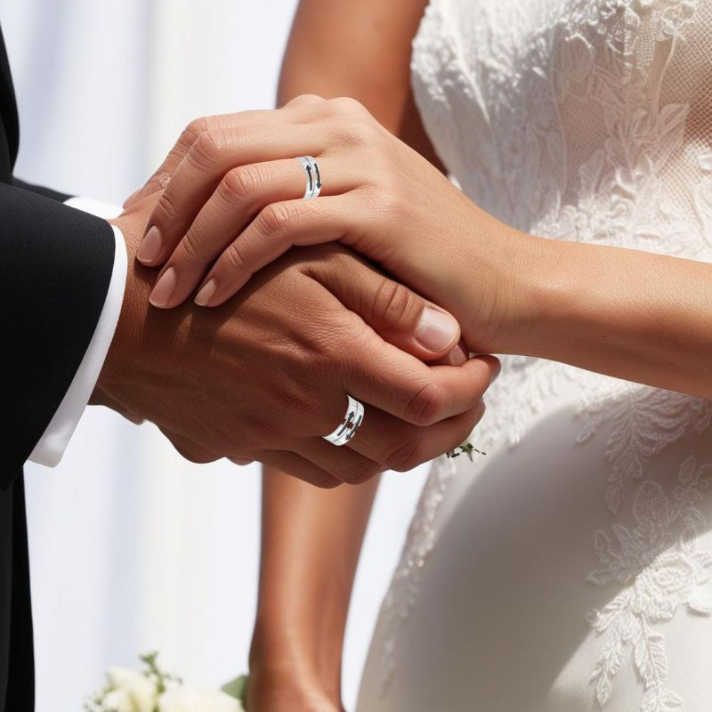 Alliance de couple, mariage, pacs ou fiançailles. Bague petite et grande taille, du 54 au 68.