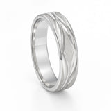 Bague grande taille homme en Argent rhodié, disponible dans toutes les tailles, du 60 au 82.