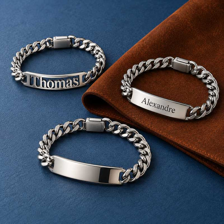 Gourmettes Homme Argent Massif (17 à 31 CM)